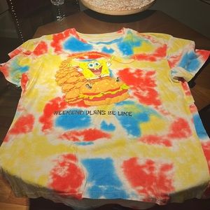 SpongeBob Graphic T shirt, from spring 2022 bikini bottom box.